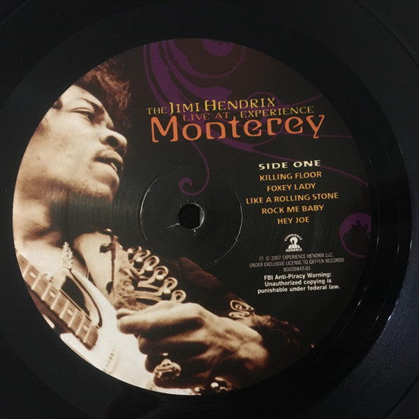 The Jimi Hendrix Experience "Live At Monterey"