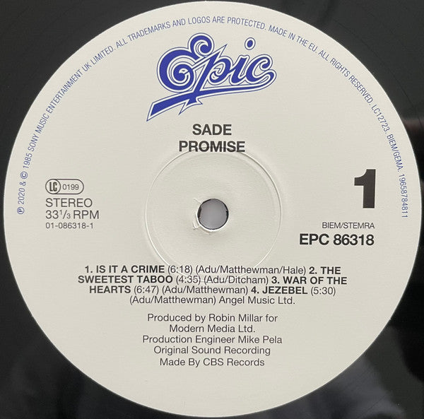 Sade "Promise"