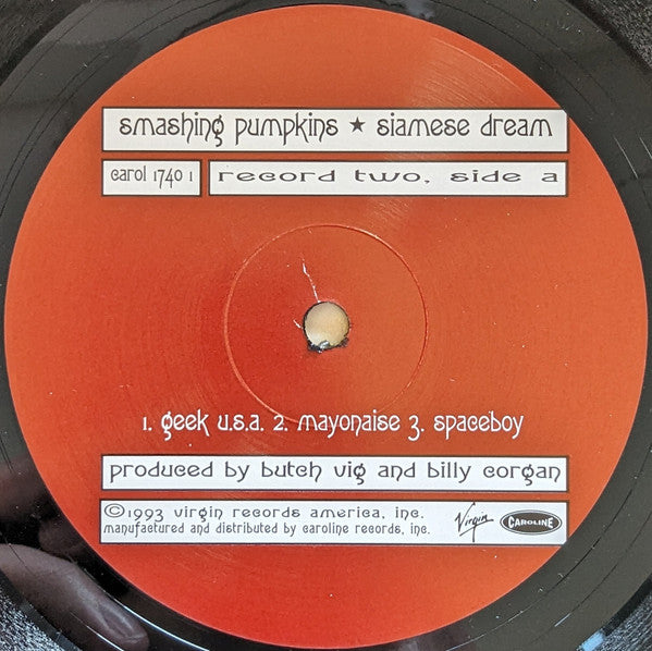 The Smashing Pumpkins "Siamese Dream" (Rare)
