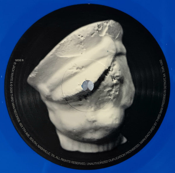 Jack White "Frozen Charlotte" (ice blue colored)