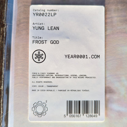 Yung Lean "Frost God" (Clear Vinyl)