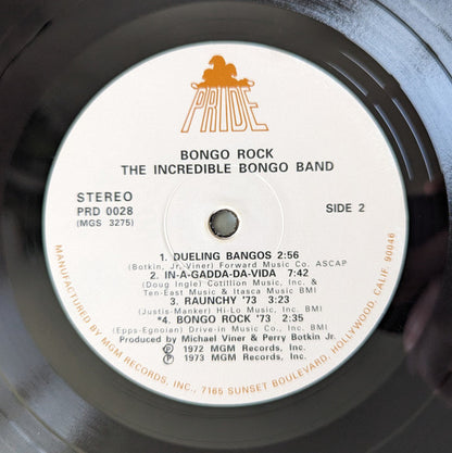 Incredible Bongo Band "Bongo Rock" (50th Anniversary Edition)