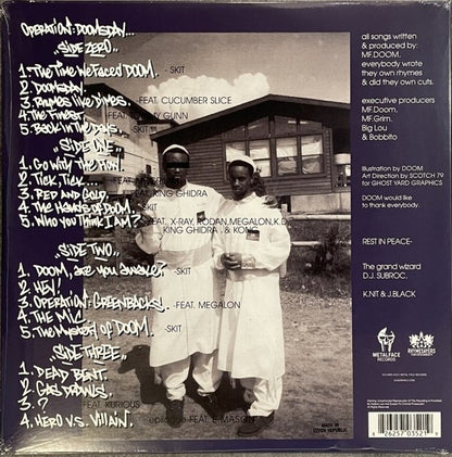 MF Doom "Operation Doomsday" (Repress)