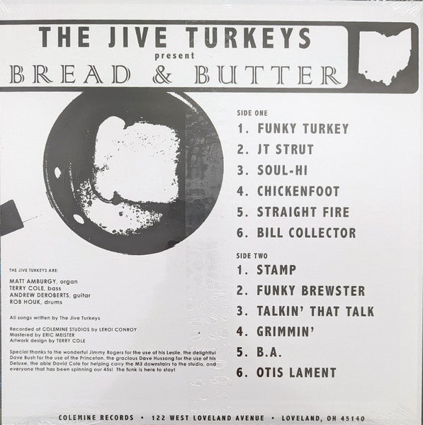 Jive Turkeys "Bread & Butter" (Colored Edition)