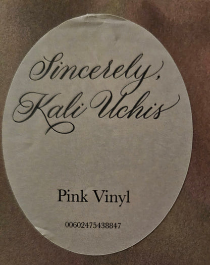 Kali Uchis "Sincerely" (Pink Vinyl)