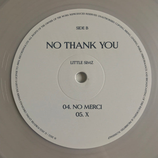 Little Simz "No Thank You"