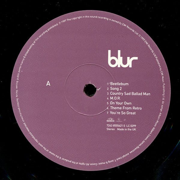 Blur "Blur" (Rare)