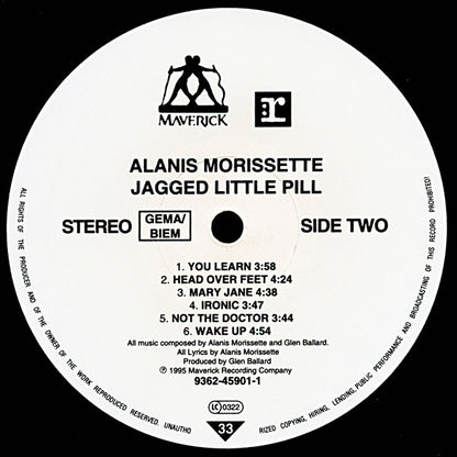 Alanis Morissette "Jagged Little Pill"