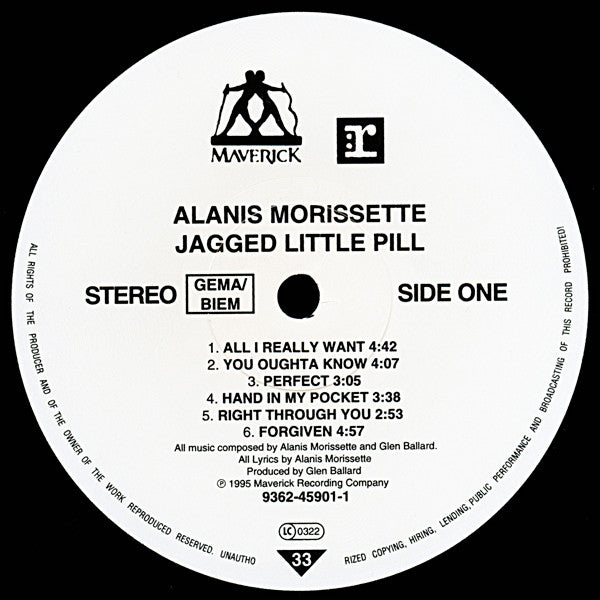 Alanis Morissette "Jagged Little Pill"