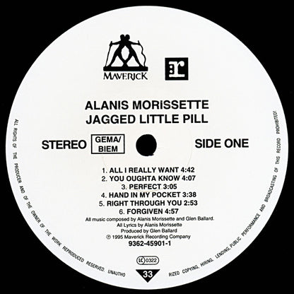 Alanis Morissette "Jagged Little Pill"