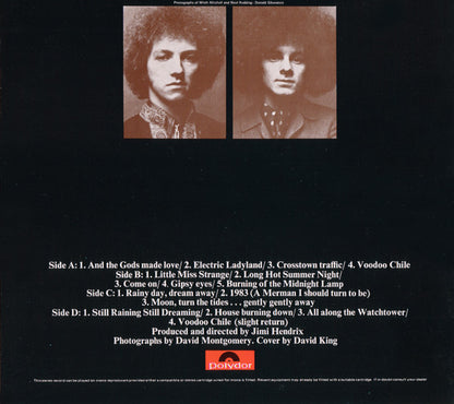 The Jimi Hendrix Experience "Electric Ladyland"