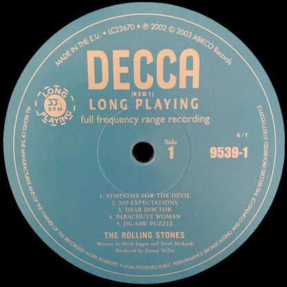 The Rolling Stones "Beggars Banquet"