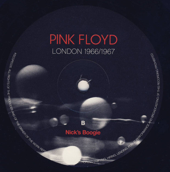 Pink Floyd "London 1966/1967 "