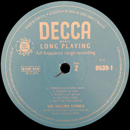 The Rolling Stones "Beggars Banquet"