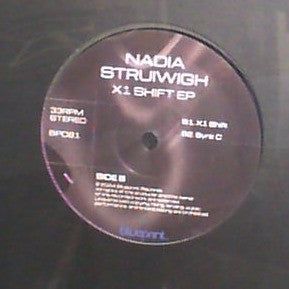 Nadia Struiwigh "X1 Shift EP"
