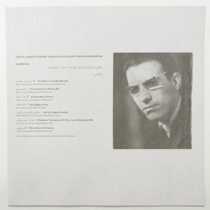 Nashenas "Life Is A Heavy Burden: Ghazals And Poetry From Afghanistan"