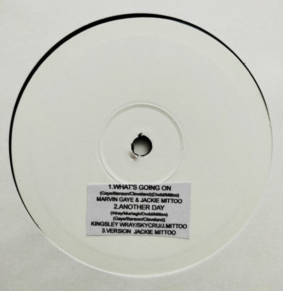 Marvin Gaye, Jackie Mittoo "What's Going On " (10" white label)