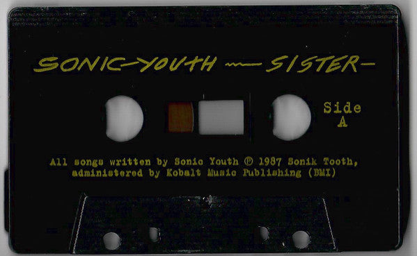 Sonic Youth "Sister" (kassette)