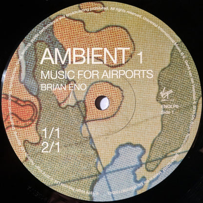 Brian Eno "Ambient 1 (Music For Airports)"