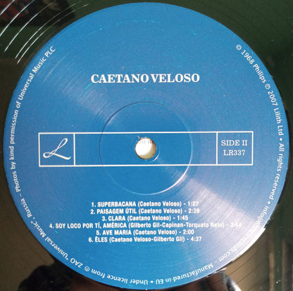 Caetano Veloso "Caetano Veloso" (CD+LP)