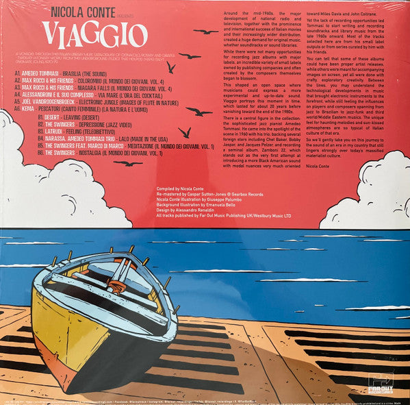 Various "Nicola Conte Presents Viaggio" (Cinematic Sounds Of Italy's Library Music)