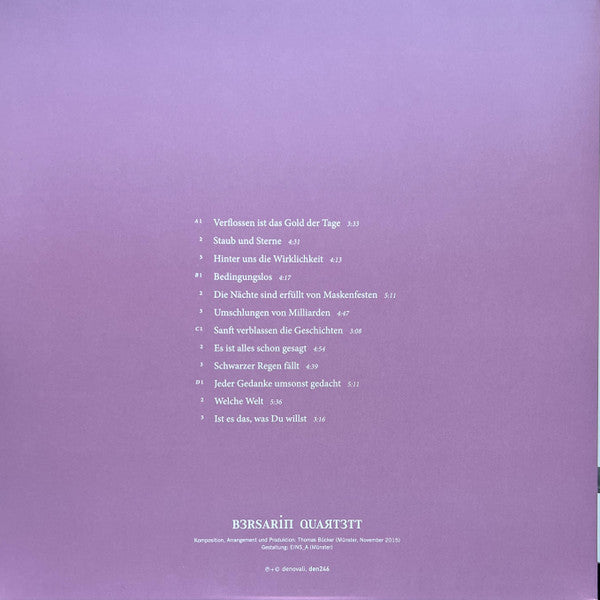 Bersarin Quartett "III"