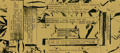Sonic Youth "Sister" (kassette)