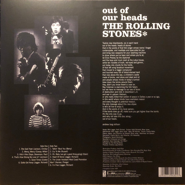 The Rolling Stones "Out Of Our Heads "