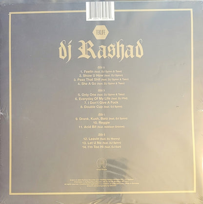 DJ Rashad – Double Cup (2xLP, Gold Vinyl, Limited Edition)