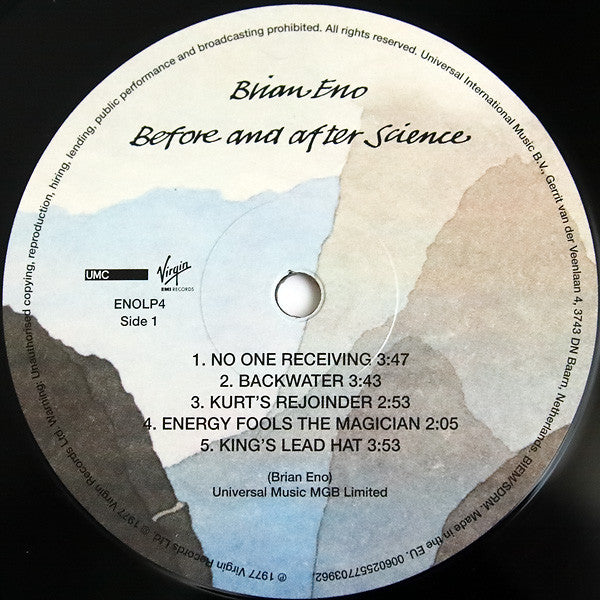 Brian Eno "Before And After Science"
