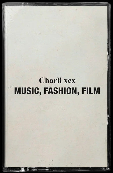 Charli XCX "Music, Fashion, Film" (kassette)
