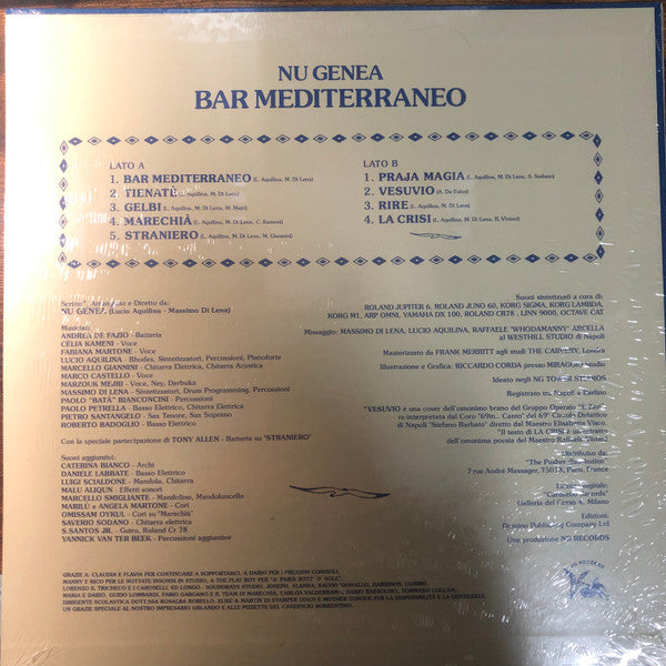 Nu Genea "Bar Mediterraneo"