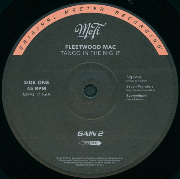 Fleetwood Mac – Tango In The Night