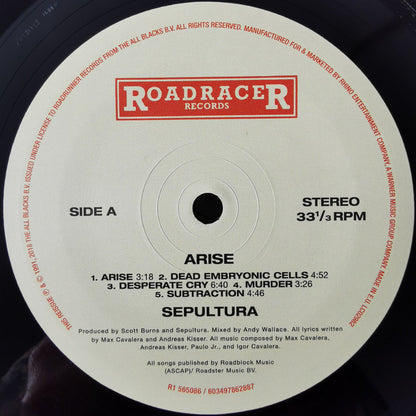Sepultura "Arise"