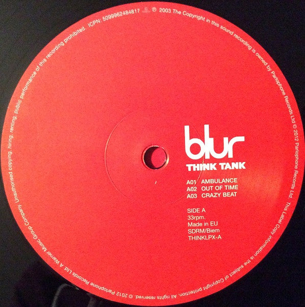 Blur "Think Tank"