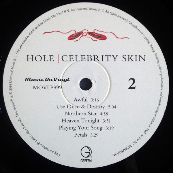 Hole "Celebrity Skin" (RARE)