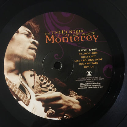 The Jimi Hendrix Experience "Live At Monterey"