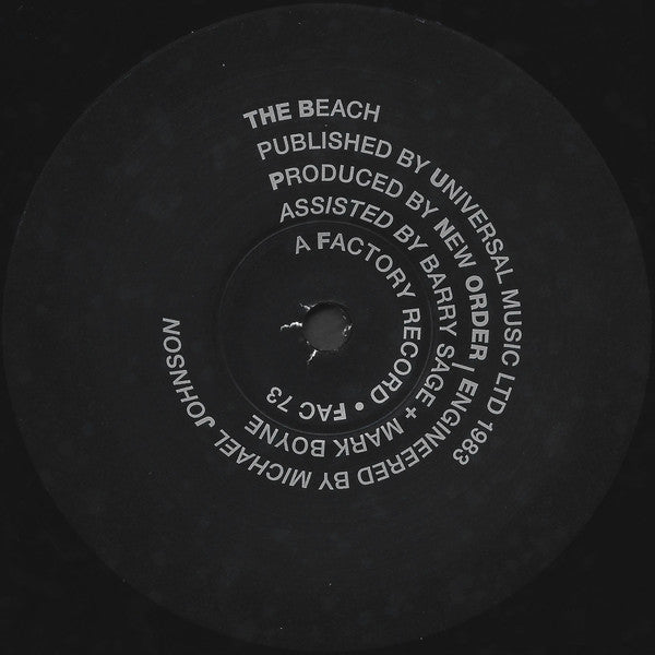 New Order "Blue Monday" / "The Beach" (Classic Repress)