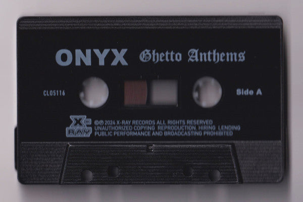 Onyx "Ghetto Anthems" (kassette)