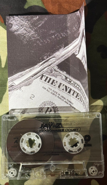 Jay-Z "Reasonable Doubt " (kassette)
