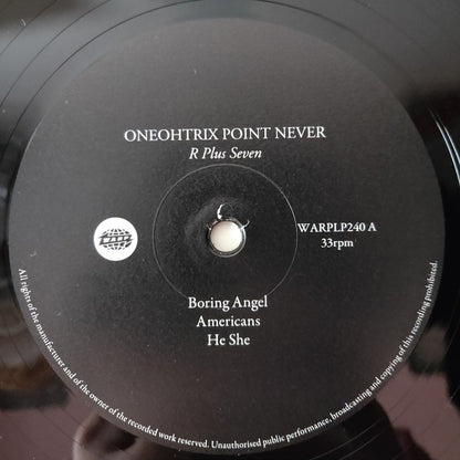 Oneohtrix Point Never "R Plus Seven"