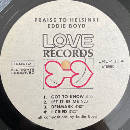 Eddie Boyd "Praise To Helsinki"