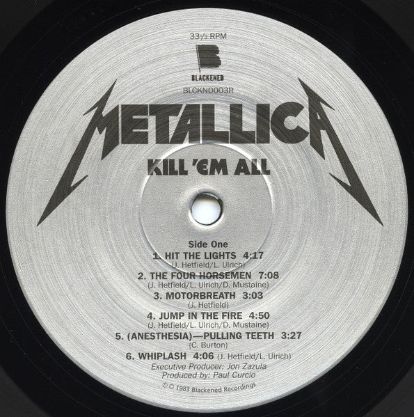 Metallica "Kill 'Em All"