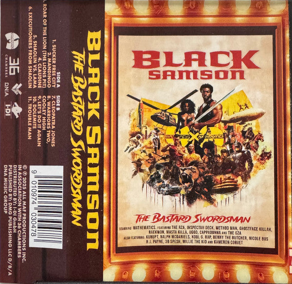 Wu-Tang Clan, Allah Mathematics "Black Samson, The Bastard Swordsman"
