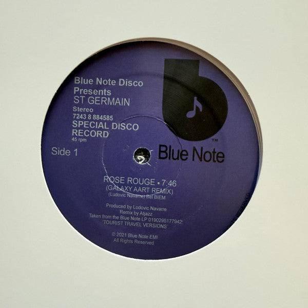 St Germain "Rose Rouge (Remixes By Atjazz, Ron Trent)"