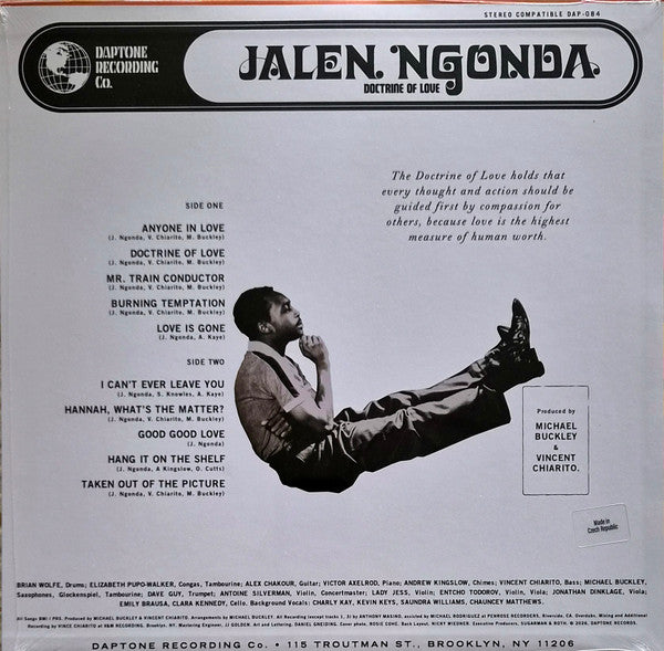 Jalen N'Gonda "Doctrine Of Love"