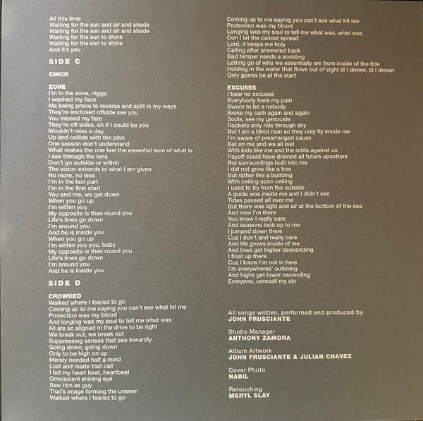 John Frusciante "Enclosure"