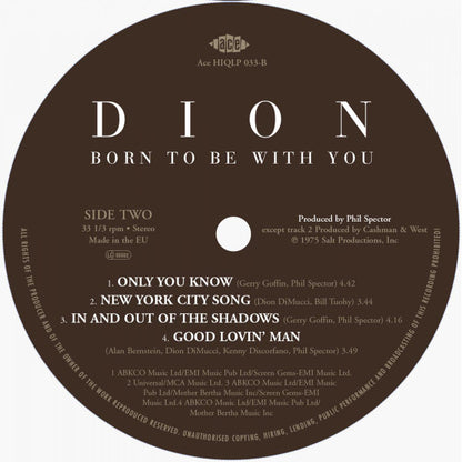 Dion "Born To Be With You"