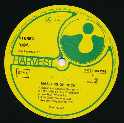 Pink Floyd "Masters Of Rock" (2nd Hand)