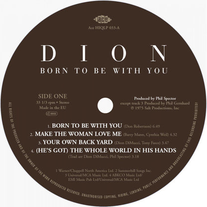 Dion "Born To Be With You"